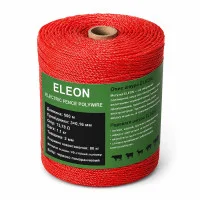 Шнур для електропастуха ELEON 500 м 3×0,16 мм